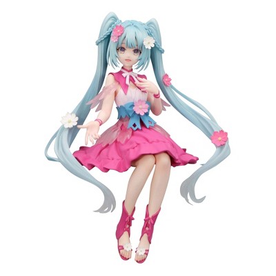 Little Buddy LLC Vocaloid Noodle Stopper Figure | Hatsune Miku Flower Fairy Cosmos Version