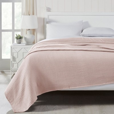 Modern Threads Thermal Waffle Weave Cotton Bed Blanket