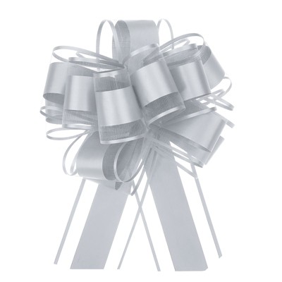 Unique Bargains Large Big Pull Bow Glitter Gift Wrapping Ribbon for Wedding 10 Pcs