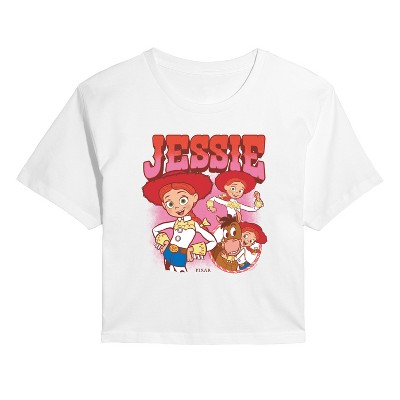 Women's - Toy Story - Jessie And Bullseye Cropped Graphic T-Shirt
