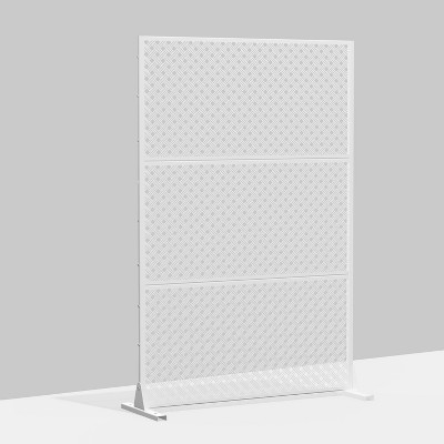 Dovelina Metal Outdoor Privacy Screen Freestanding Patio Decorative Screens