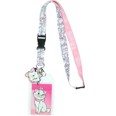 Disney Aristocats Marie Because I'm a Lady Breakaway Lanyard ID Badge Holder