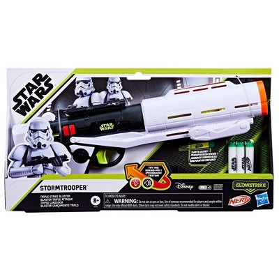 Nerf GlowStrike Star Wars Stormtrooper Triple Strike Blaster