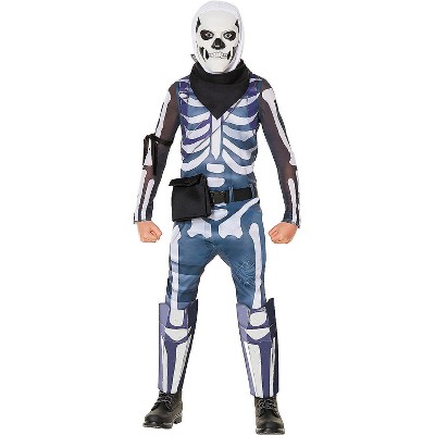 Fortnite Boys' Skull Trooper Halloween Costume Jumpsuit