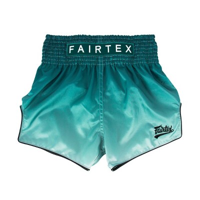 Fairtex BS1906 Green Fade Slim Cut Muay Thai Boxing Short