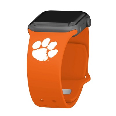 NCAA Clemson Tigers Silicone Apple Watch Band
