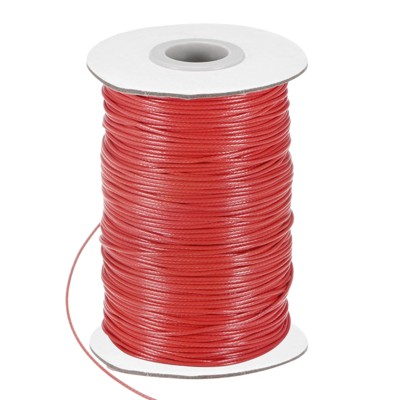 Unique Bargains Waxed Polyester Durable Flexible Beading Cord 1 Roll