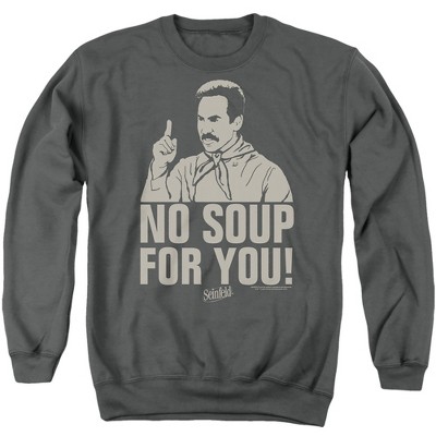 Seinfeld No Soup Adult Crewneck Sweatshirt