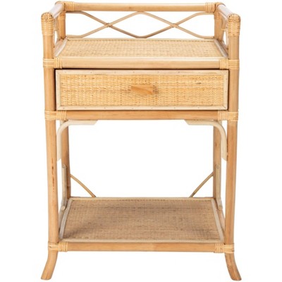 Rumi 1 Drawer 1 Shelf Nightstand - NST4004 - Safavieh