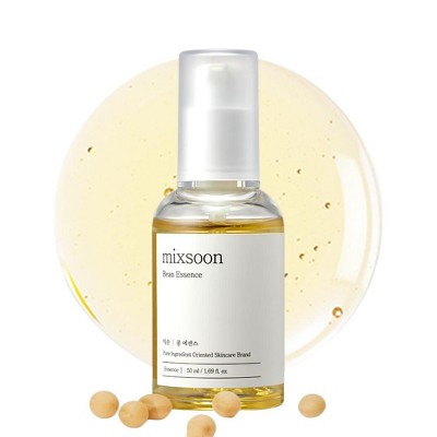 Mixsoon Bean Essence Serum | Exfoliating, Pore Treatment, Mix Soon | Fermented bean, barley, pomegranate, and Korean pear (1.69 oz)