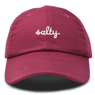 Dalix Salty Embroidered Cotton Beach Baseball Cap Adjustable Dad Hat Womens