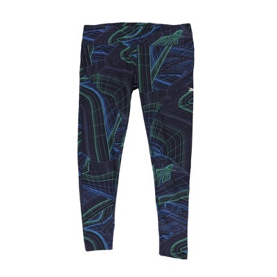 Reebok Womens Lux Perform Compression Athletic Pants