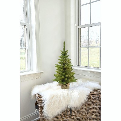 Perfect Holiday 3' Tabletop Christmas Tree with Burlap Base