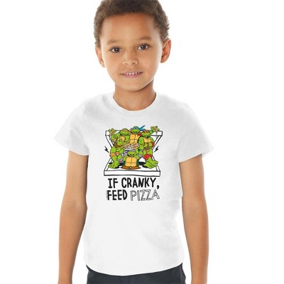 Toddler Boys' Teenage Mutant Ninja Turtlescranky Pizza T-Shirt