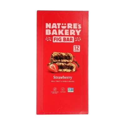 Nature's Bakery Stone Ground Whole Wheat Strawberry Fig Bars - 12 bars, 2 oz