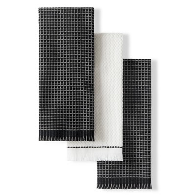 KITCHENAID Gourmet Series Gridlines Kitchen Towels 3-Pack Set