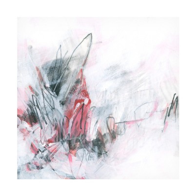 Trademark Fine Art - June Erica Vess  Magenta String I Canvas Art