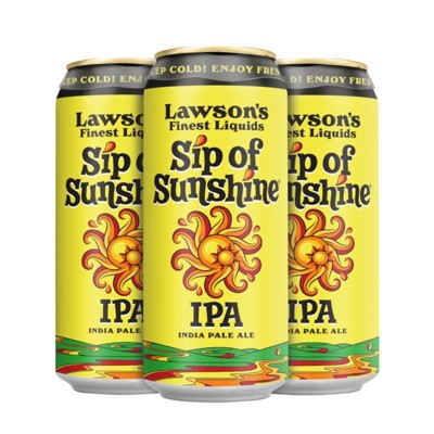 Lawson's Sip Of Sunshine IPA - 4pk/16 fl oz Cans