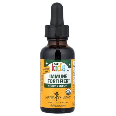 Herb Pharm Kid's Immune Fortifier, System Builder, Alcohol Free, 1 fl oz (30 ml), Herbal Supplements