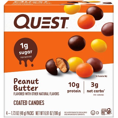 Quest Nutrition Filled Coated Candies - Peanut Butter