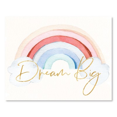 Courtside Market Dream Big 16x20 Gallery-Wrapped Canvas