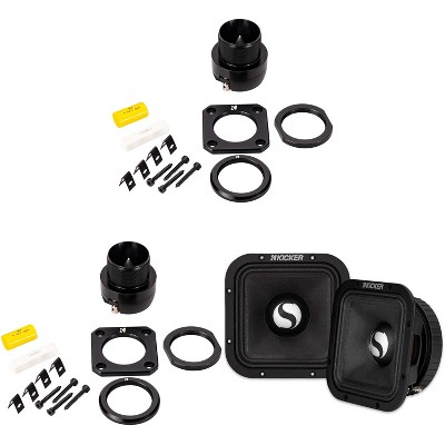 Kicker ST-Series PA ST3TW 1" Bullet Tweeter & ST7MR8 7" Mid Range Bundle ( 2 tweeters )