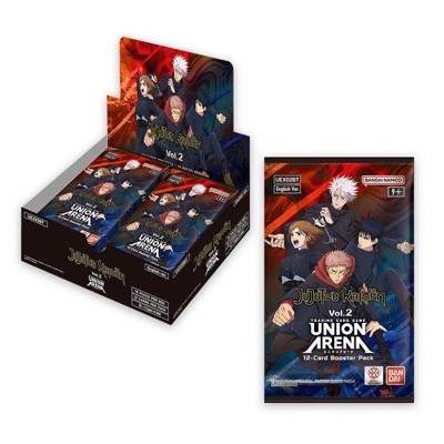 BANDAI Union Arena Card Game: Booster Box Jujutsu Kaisen Vol. 2 (UEX02BT) - 16 Packs