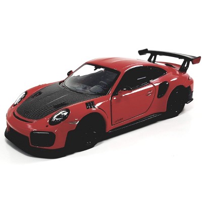 KiNSMART - 2010 Porsche 911 GT2 RS 1:36 Scale 5" Die Cast Metal Model Toy Sports Car Toy (Red)