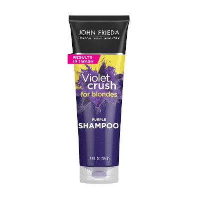 John Frieda Violet Crush Purple Shampoo for Blonde Hair - 8.3 fl oz