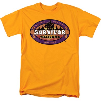 Survivor Thailand Adult T-Shirt Gold