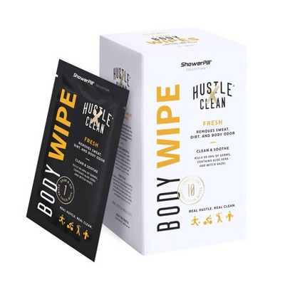Hustle Clean Body Wipes - Fresh Scent