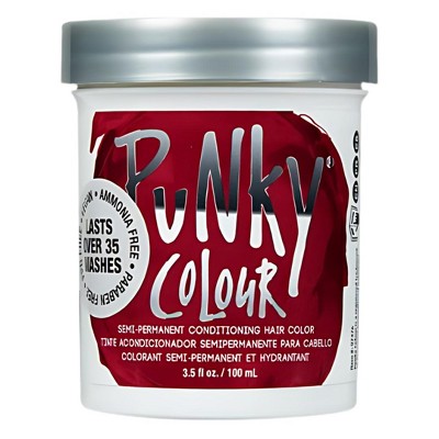 Jerome Russell Punky Color (RED WINE) Haircolor Semi-Permanent Direct Dye Hair Color - Red Wine