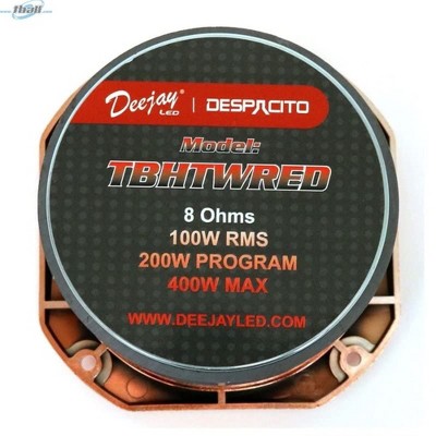 DEEJAYLED BULLET TWEETER RED TBHTWRED