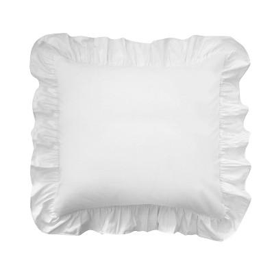 Euro Ruffled Pillow Sham - Fresh Ideas