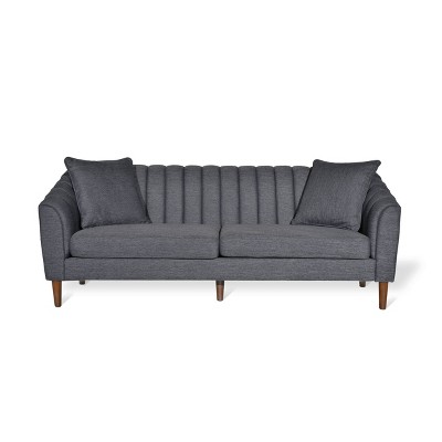 Ansonia Contemporary Fabric 3 Seater Sofa - Christopher Knight Home
