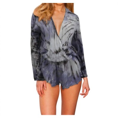 Women's Tie Dye Romper - raviya