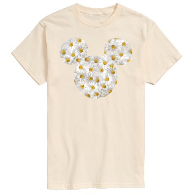 Men's - Disney - Mickey Mouse Daisy Ears Outline Short Sleeve Graphic T-Shirt