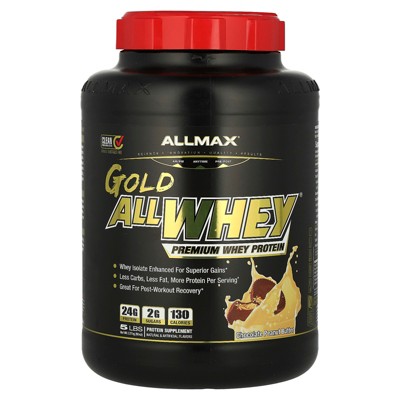 ALLMAX GOLD ALLWHEY®, Premium Whey Protein, Chocolate Peanut Butter, 5 lbs (2.27 kg)
