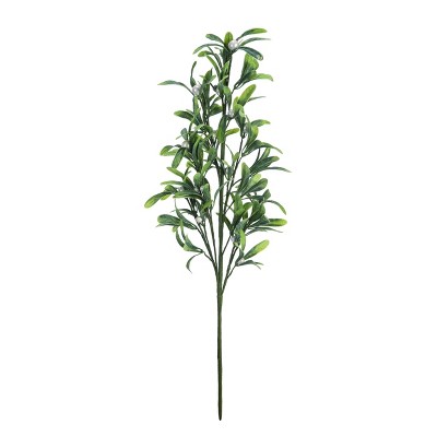 Transpac 26 Inch Green Christmas Pearl Spray Artificial Stems for Holiday Decor