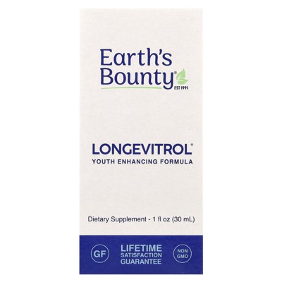 Earth's Bounty Longevitrol®, Youth Enhancing Formula , 1 fl oz (30 ml)