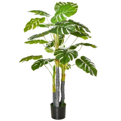 Dexmalle 4FT Artificial Monstera Tree in Nursery Pot