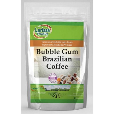 Larissa Veronica Bubble Gum Brazilian Coffee (Gourmet, Naturally Flavored, Whole Coffee Beans) (8 oz, ZIN: 547883)