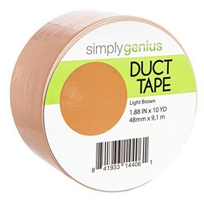 Bright Creations Art & Craft Duct Tape Heavy Duty, Colorful DIY Craft Supplies for Kids & Adults, 1.88" x 10 Yards (Light Brown)