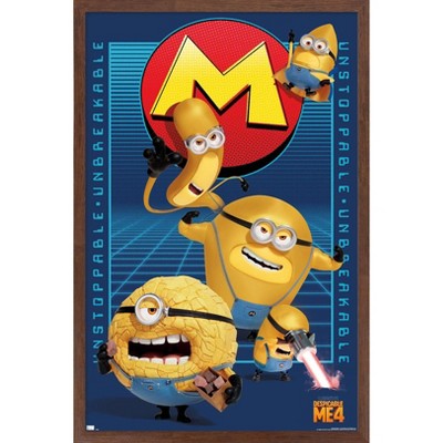 Trends International Illumination Despicable Me 4 - Unstoppable Framed Wall Poster Prints
