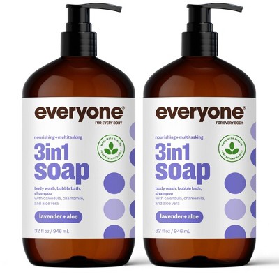 Everyone 3in1 Soap - Lavender + Aloe - 32 fl oz/2pk