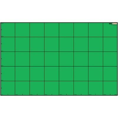 Geyer Instructional Wonder League Robotics Competition Green Screen Mat, 150cm x 240cm with 30cm Grid