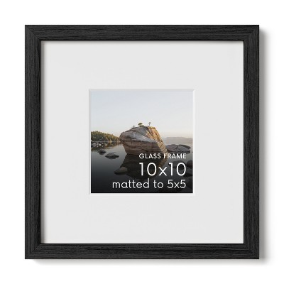 Haus and Hues Oak Wood Single Picture Frame with Real Glass