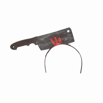 Gallerie II Bloody Knife Headband Halloween Costume Accessory