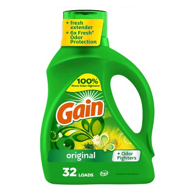 Gain Laundry Detergent Original HE Liquid Laundry Soap