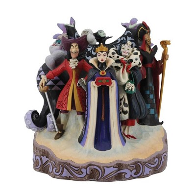 Jim Shore 8.0 Inch Mischief, Malice & Mayhem , Villians Carved (1PC)